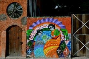 Street art in San Miguel de Allende